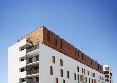 Construction de 49 logements  et locaux commerciaux, GPV la Duchère, Lyon